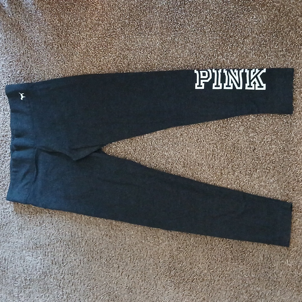 Victoria's secret grey yoga ankle leggings size Large